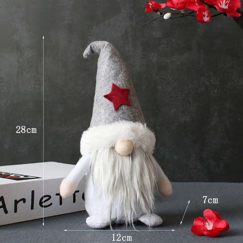 Weihnachts-Wichtel mit Motiv-Mütze