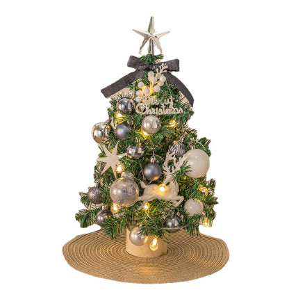 Mini-Weihnachtsbaum mit Beleuchtung für den Schreibtisch