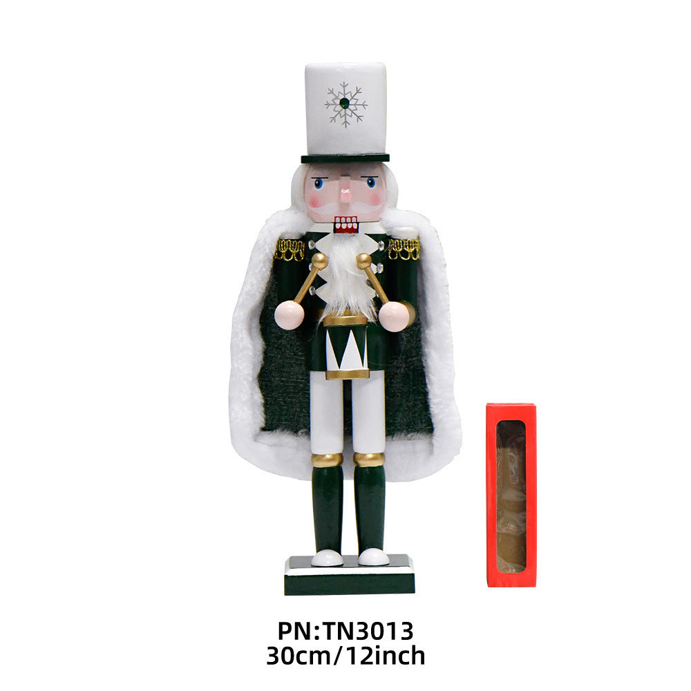 Nussknacker-Soldat mit Umhang, 30 cm