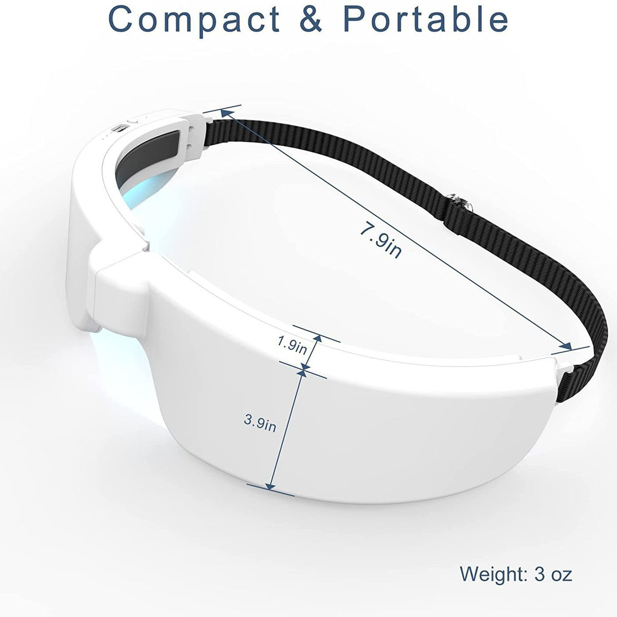 Innovative LED-Lichttherapie-Brille