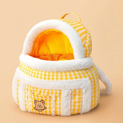 Doppelschulter-Rucksack mit Tiermotiv für Haustiere