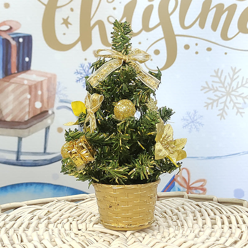 Mini-Weihnachtsbaum für den Schreibtisch, 20 cm
