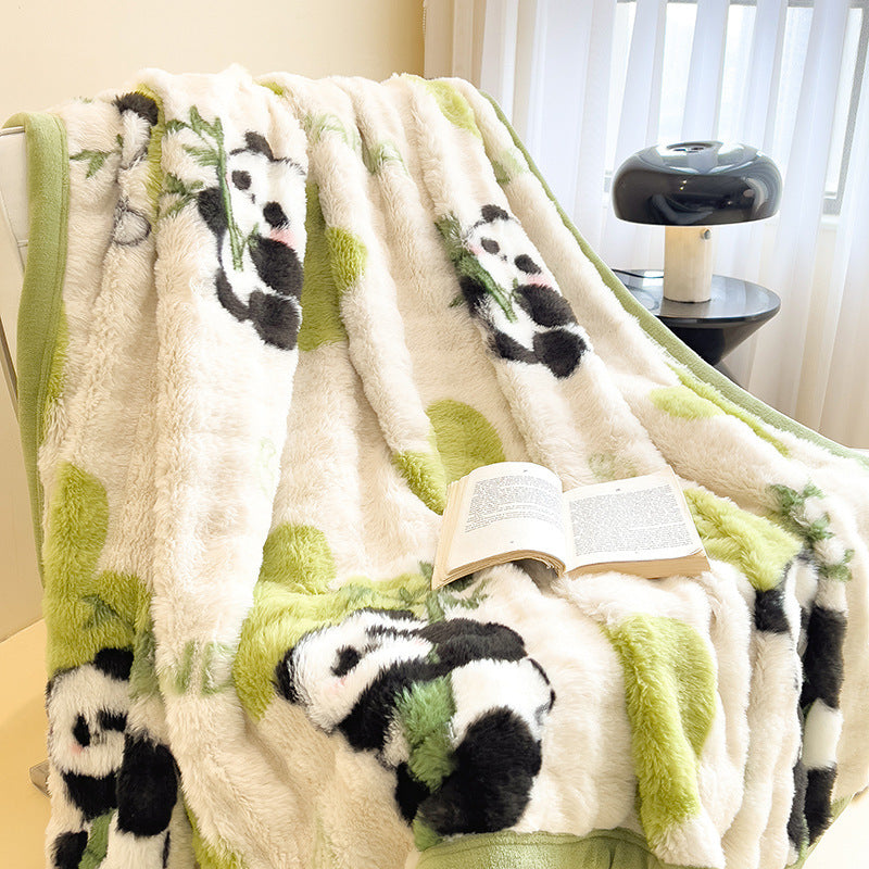 Flauschige Kuscheldecke, winterwarm, verschiedene Größen
