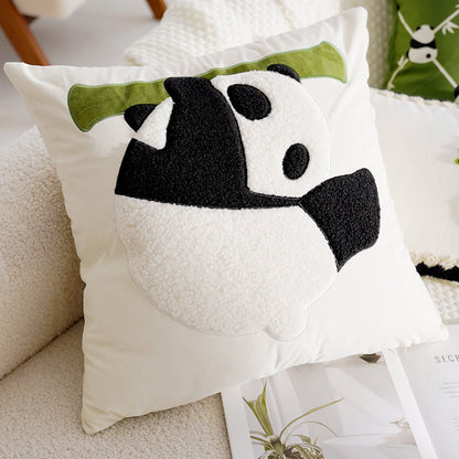 Kinderkissen Panda, 45×45 cm, Baumwolle