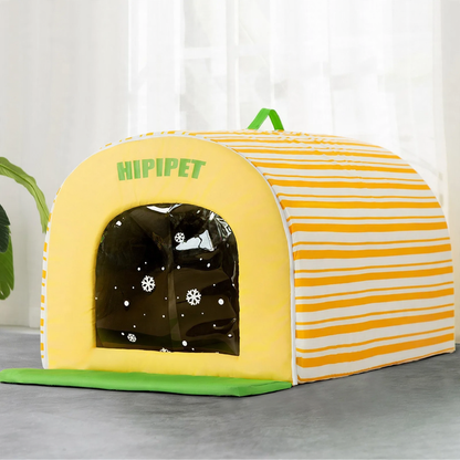 Kühl-Iglu für Haustiere, Polyester, mit Eisbeutel-Option