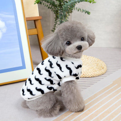 Fleece-Weste für Hunde mit nordischem Muster