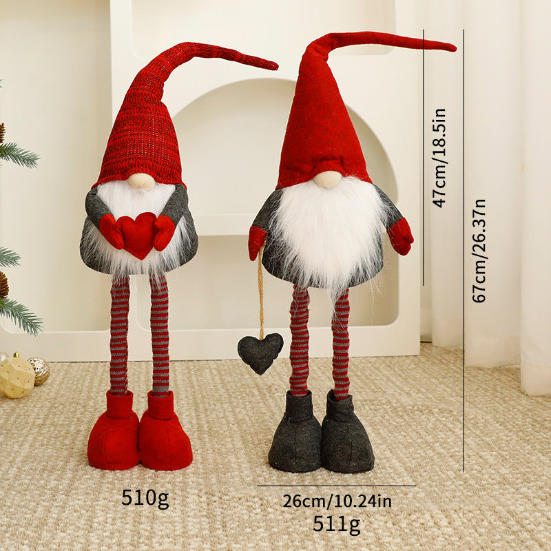 Verstellbare Weihnachts-Wichtelfigur