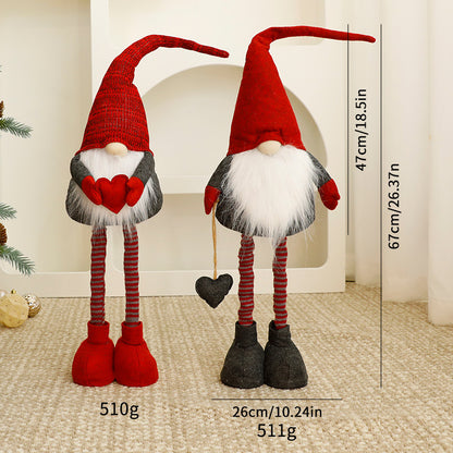 Verstellbare Weihnachts-Wichtelfigur