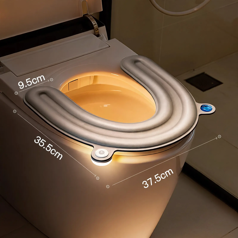 Toilettensitz mit Sensor-Nachtlicht und Duftfunktion