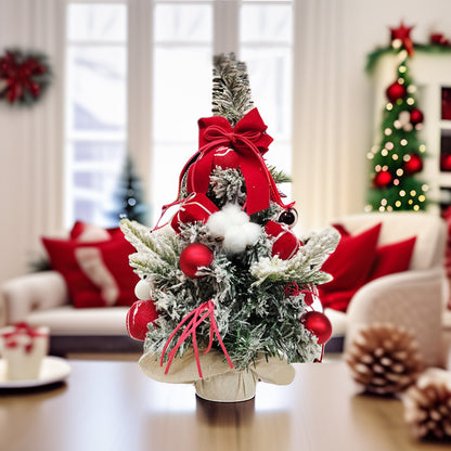 Mini-Weihnachtsbaum mit Beflockung, 30 cm oder 40 cm