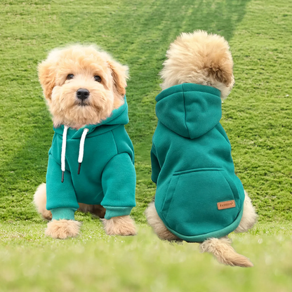 Baumwoll-Sweatshirt für Hunde, gefüttert, Herbst/Winter