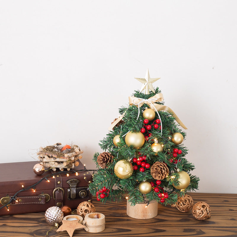 Mini-Weihnachtsbaum, 45 cm, mit Beleuchtung