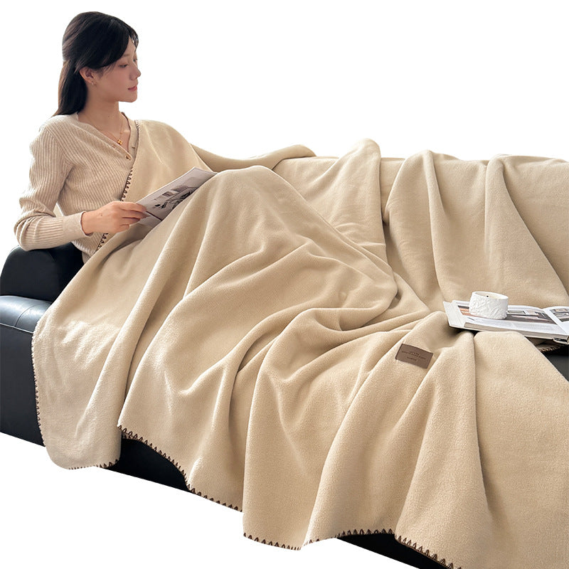 Doppelseitige Kuscheldecke, 180x200-220cm, warm