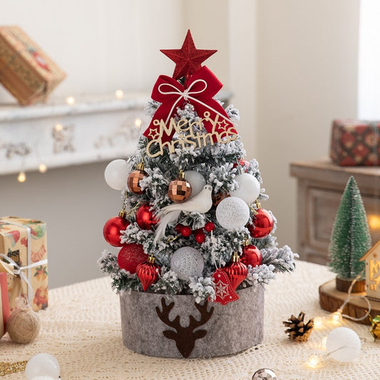 Mini-Weihnachtsbaum-Set mit Beleuchtung
