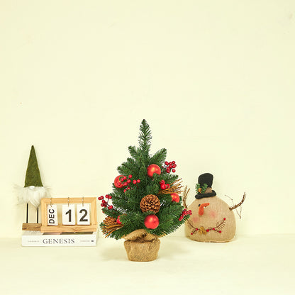 Mini-Weihnachtsbaum mit Tannenzapfen, verschiedene Größen