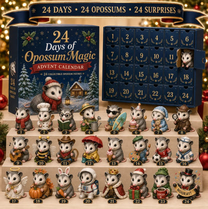 Magischer Tier-Adventskalender aus Acryl