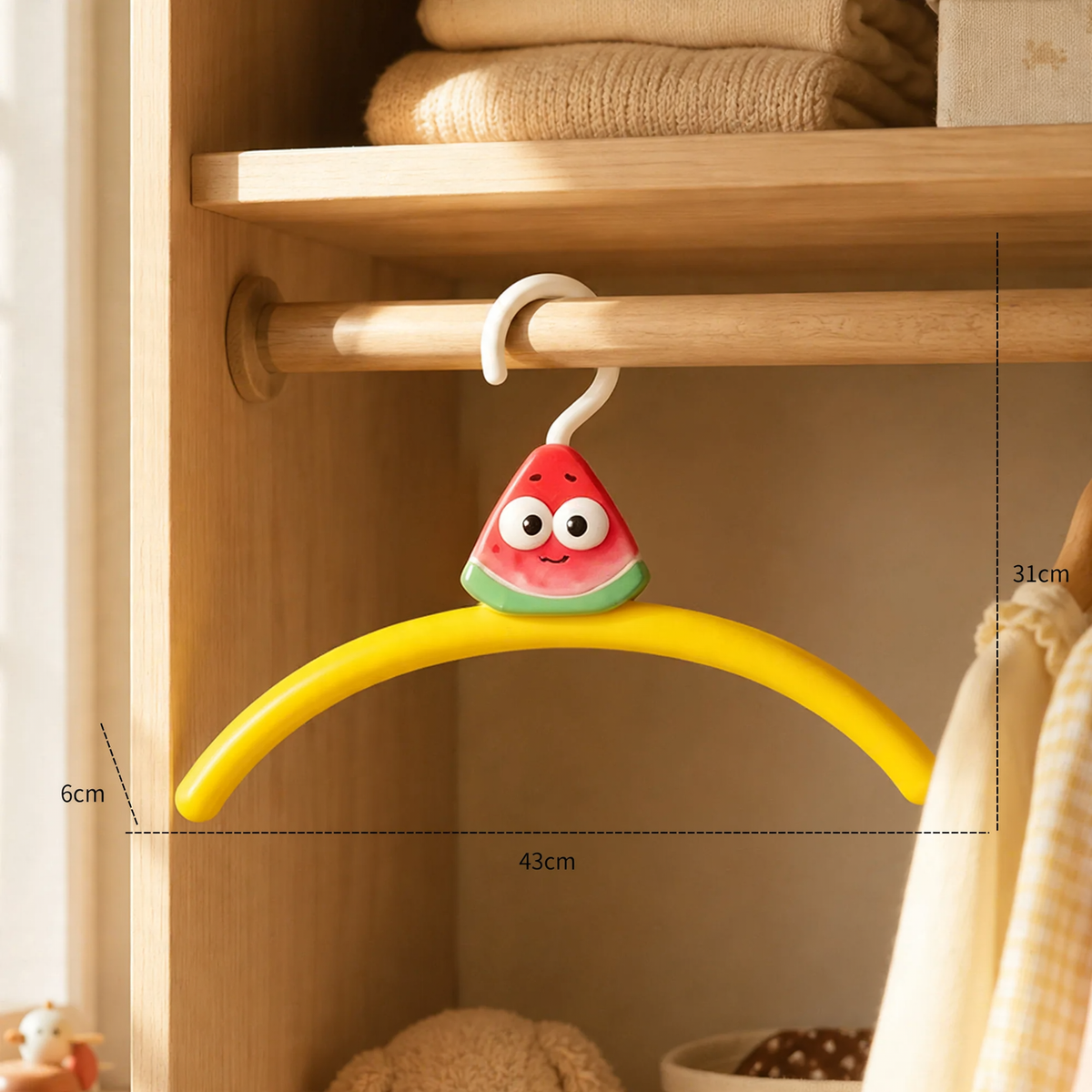 Kunststoff-Kleiderbügel mit Cartoon-Design