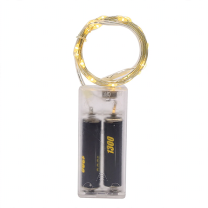 LED-Kupferdraht-Lichterkette, batteriebetrieben