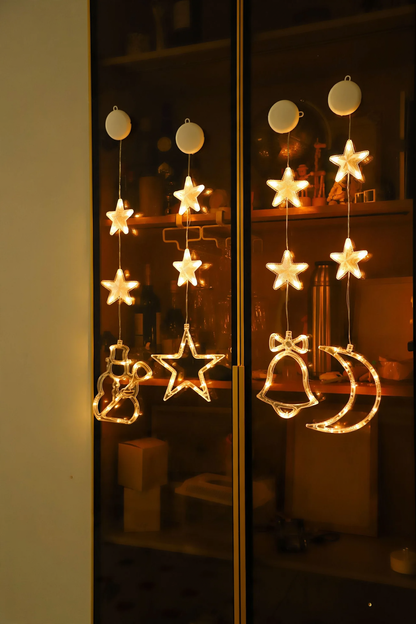 LED-Fensterleuchte mit Saugnapf, 20 LEDs