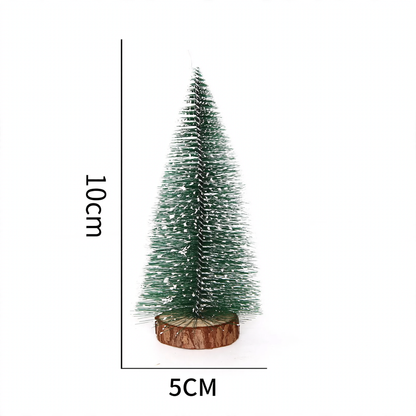 Mini-Weihnachtsbaum als Tischdekoration