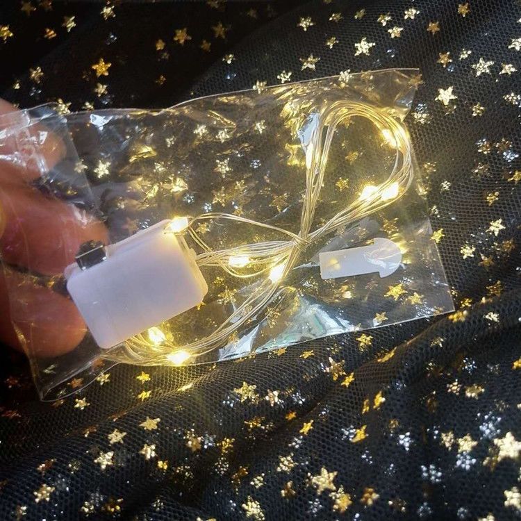 LED-Lichterkette mit Batteriekasten