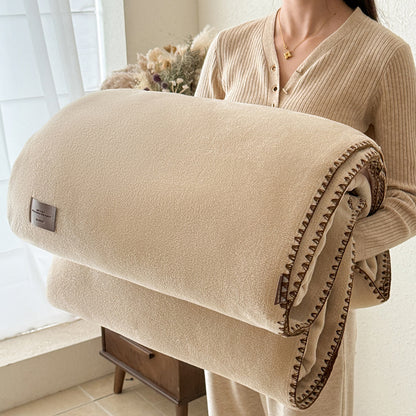Doppelseitige Kuscheldecke, 180x200-220cm, warm
