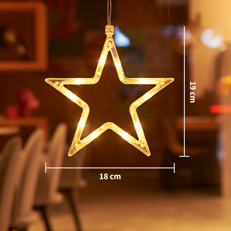 LED-Fensterleuchte mit Saugnapf