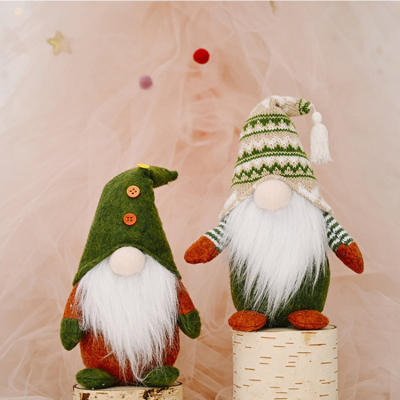 Weihnachts-Wichtelfigur im nordischen Stil