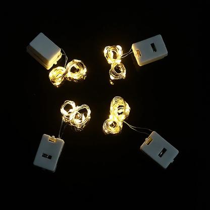 LED-Kupferdraht-Lichterkette, 3 m, 30 LEDs