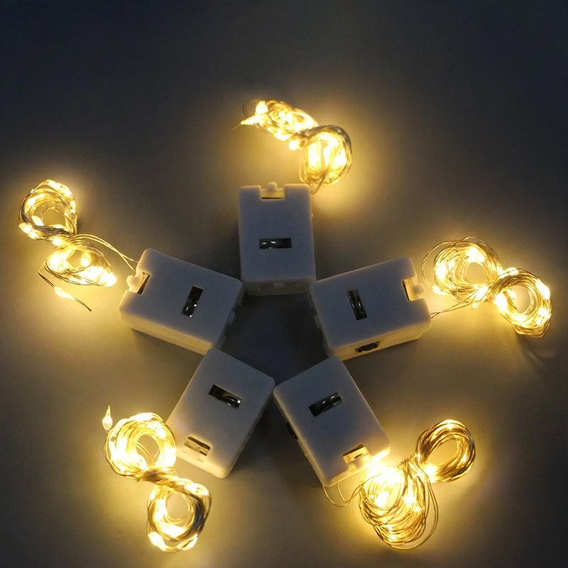 Kompakte LED-Kupferdraht-Lichterkette für florale Dekorationen