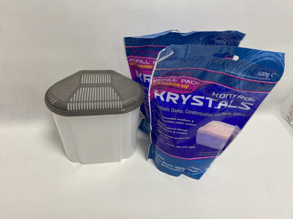 Große Luftentfeuchter-Box mit Calciumchlorid