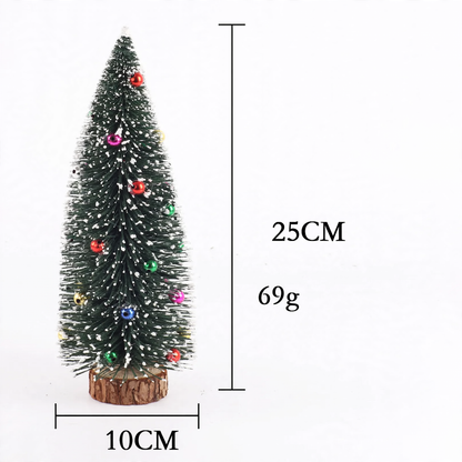 Mini-Weihnachtsbaum aus Kiefernnadeln, verschiedene Farben