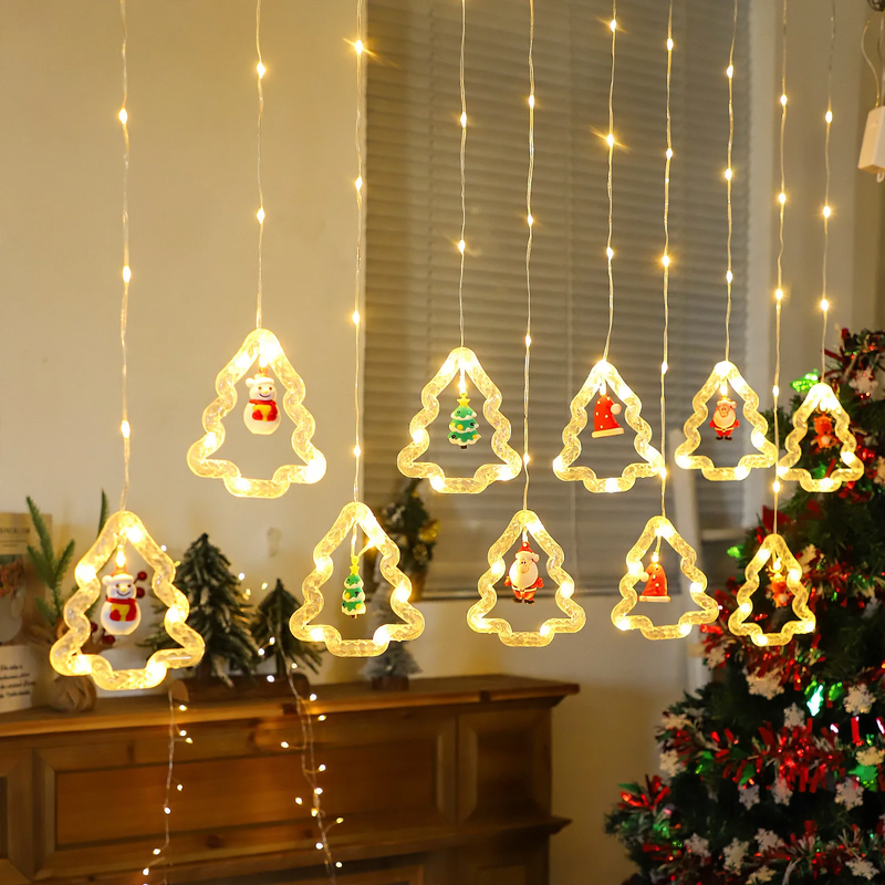 LED-Lichterkette mit Motiven, 3 m, fernbedienbar