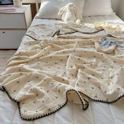 Baumwoll-Musselin-Decke für Kinder, 120x150cm