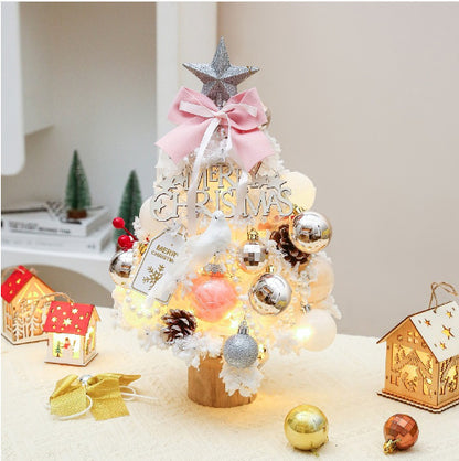 Mini-Weihnachtsbaum mit Beflockung, 45-60 cm