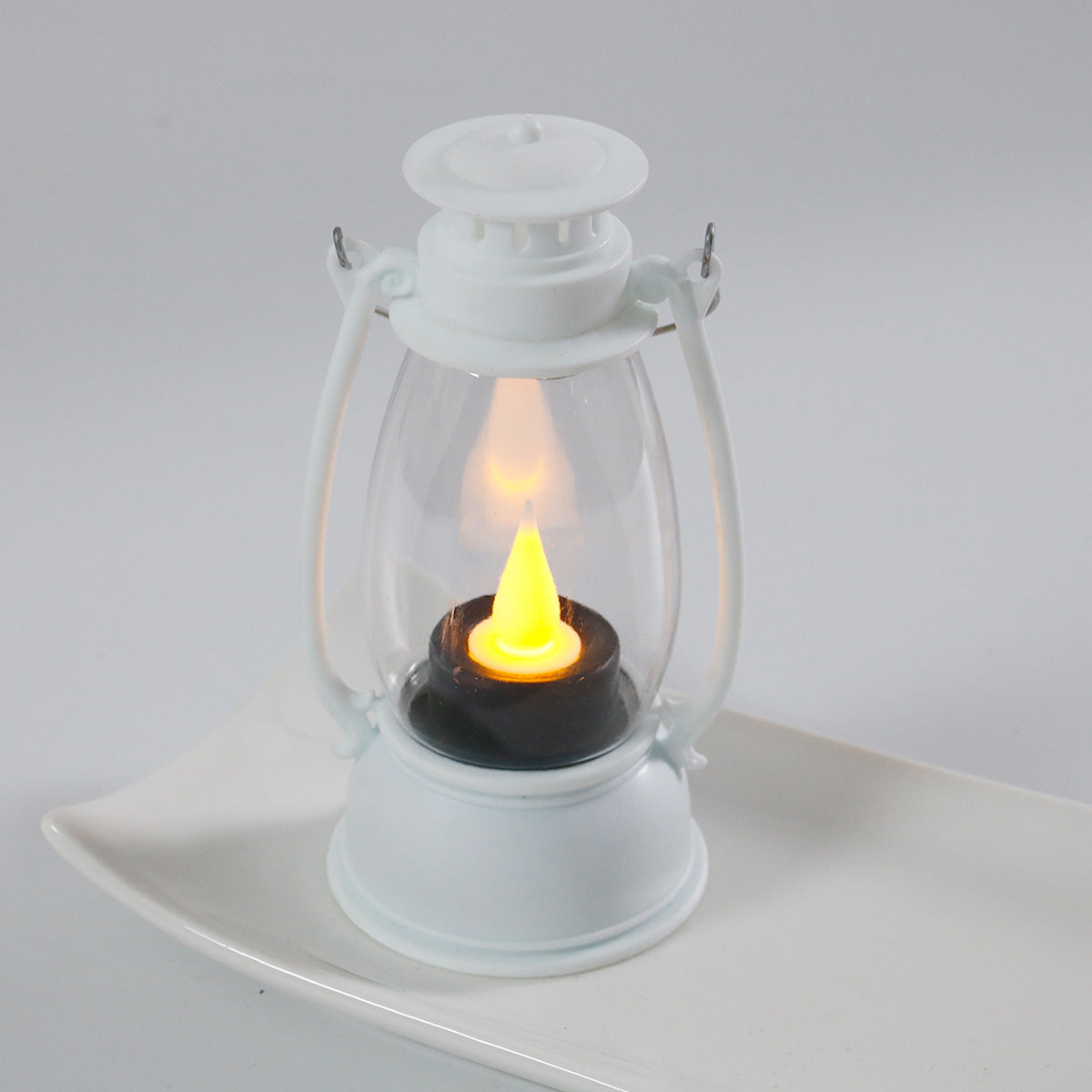Mini-LED-Laterne im Vintage-Stil