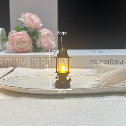 Dekorative LED-Laterne im Vintage-Stil