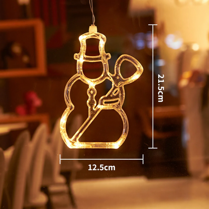 LED-Fensterleuchte mit Saugnapf