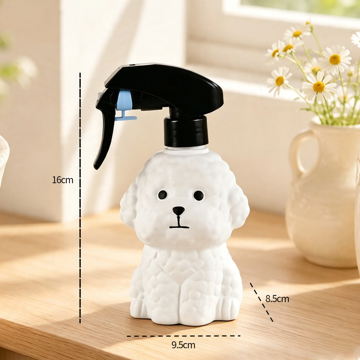 Drucksprüher für Pflanzen, Hundeform