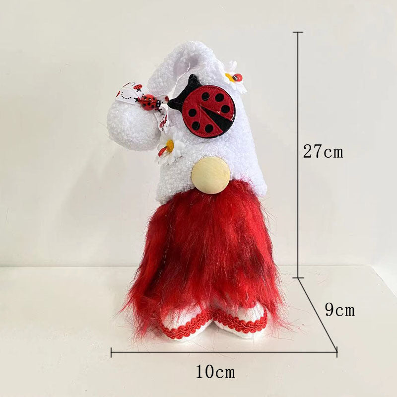 Dekorative Zwergenfigur für die Weihnachtszeit