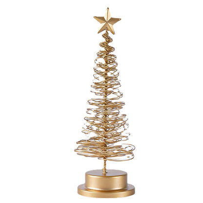 Dekorative LED-Tischleuchte aus Eisen im Weihnachtsdesign