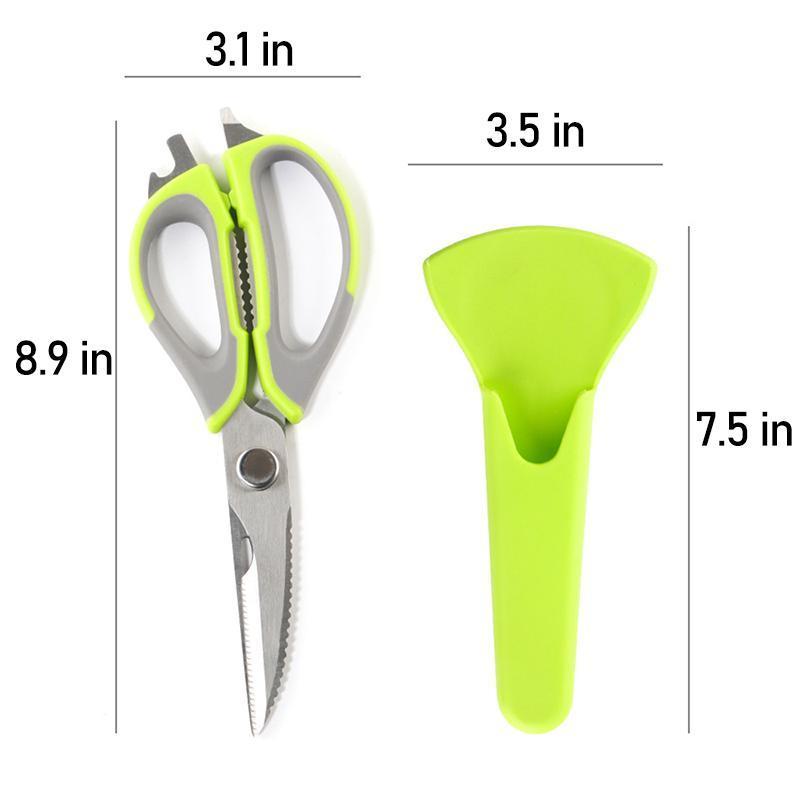 8-in-1 Multifunktionale Küchenschere | Brehn