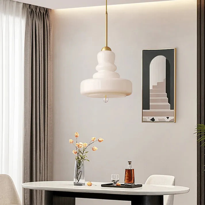 Brehn | VerreCylindre Deckenlampe - Luxuriöse Glas Pendelleuchte mit modernem Design