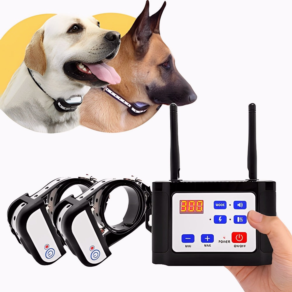 Brehn | SafeZone - Wireless Dog Kennel & Training Collar | Pet-Friendly Correction Methods | Rechargeable & Waterproof