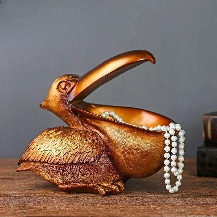 PelicanStyle Organizer – Dekorative Aufbewahrungsfigur für Schlüssel und Zubehör | Brehn