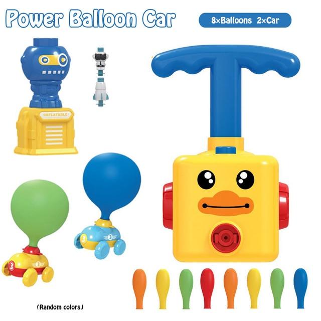 2 in 1 Ballon Launcher & Auto Spielzeug | Brehn