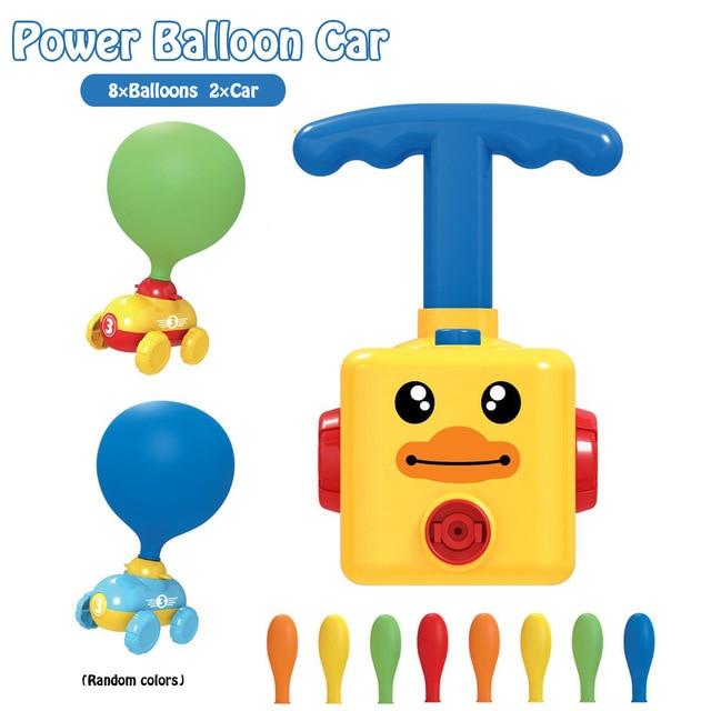 2 in 1 Ballon Launcher & Auto Spielzeug | Brehn