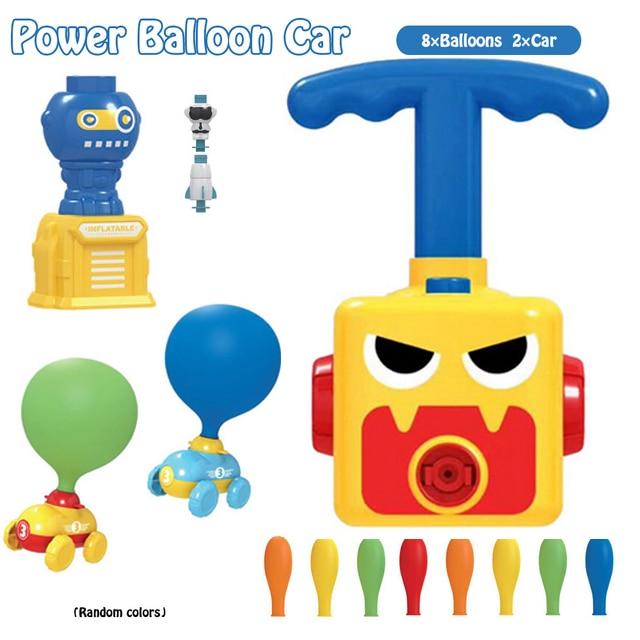 2 in 1 Ballon Launcher & Auto Spielzeug | Brehn