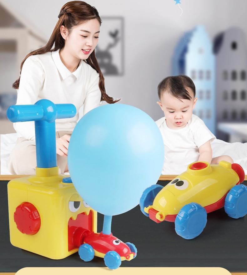 2 in 1 Ballon Launcher & Auto Spielzeug | Brehn