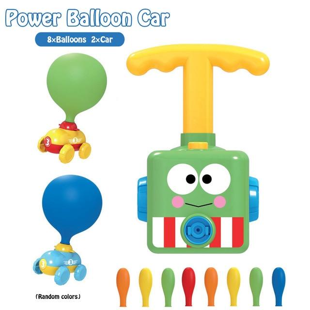 2 in 1 Ballon Launcher & Auto Spielzeug | Brehn